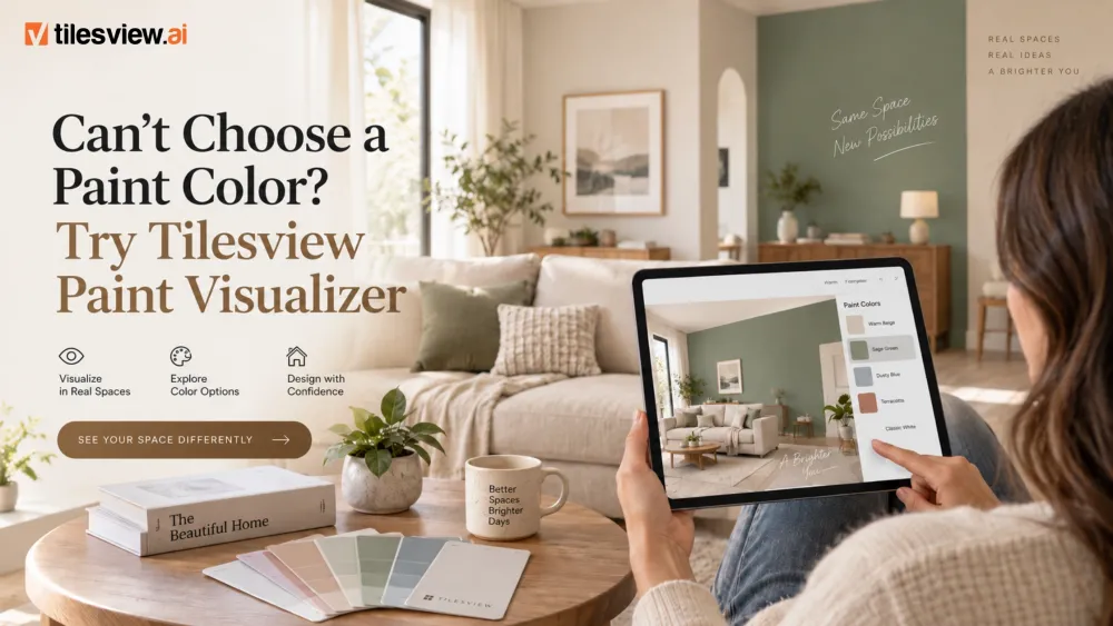 Nem tud festékszínt választani? Próbálja ki a Tilesview Paint Visualizer programot